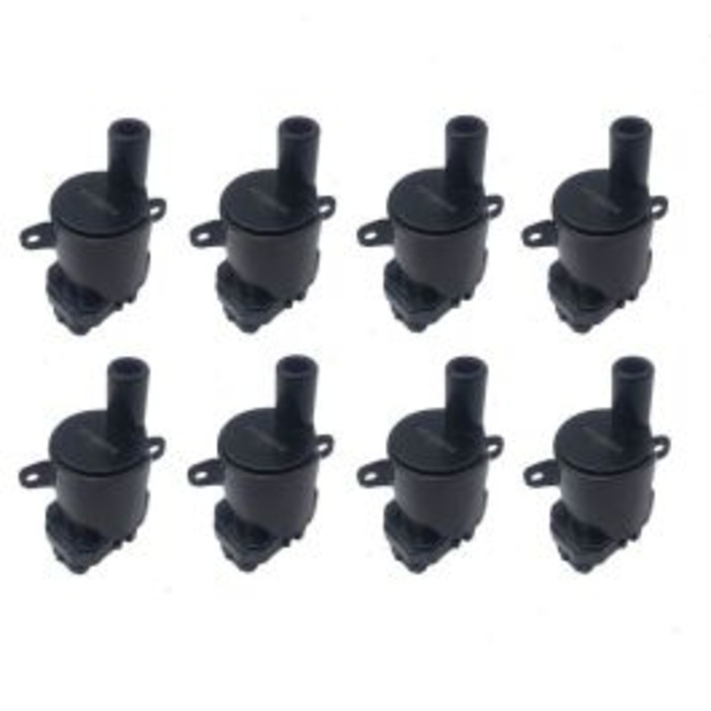 8 pc Hitachi Ignition Coils for 2007 GMC Sierra 2500 HD Classic 6.0L V8