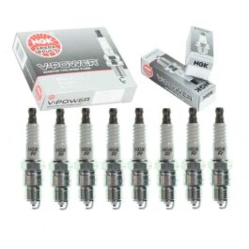 8 pc NGK V-Power Spark Plugs for 1977-1992 Oldsmobile Custom Cruiser 5.0L 5.7L V8