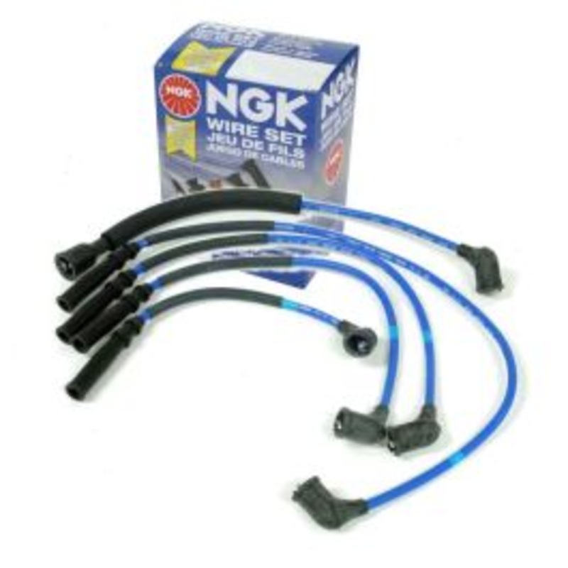 NGK Spark Plug Wire Set for 1986-1987 Mazda B2000 2.0L L4