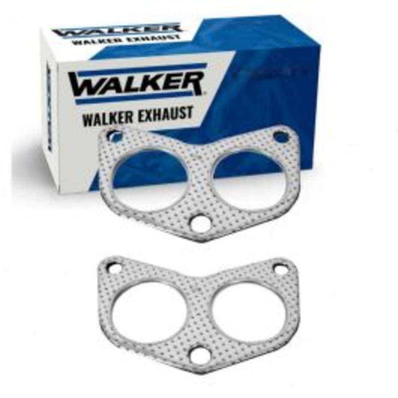 2 pc Walker Converter Inlet Front Exhaust Pipe Flange Gaskets for 2006-2016 Subaru Impreza 2.0L 2.5L H4