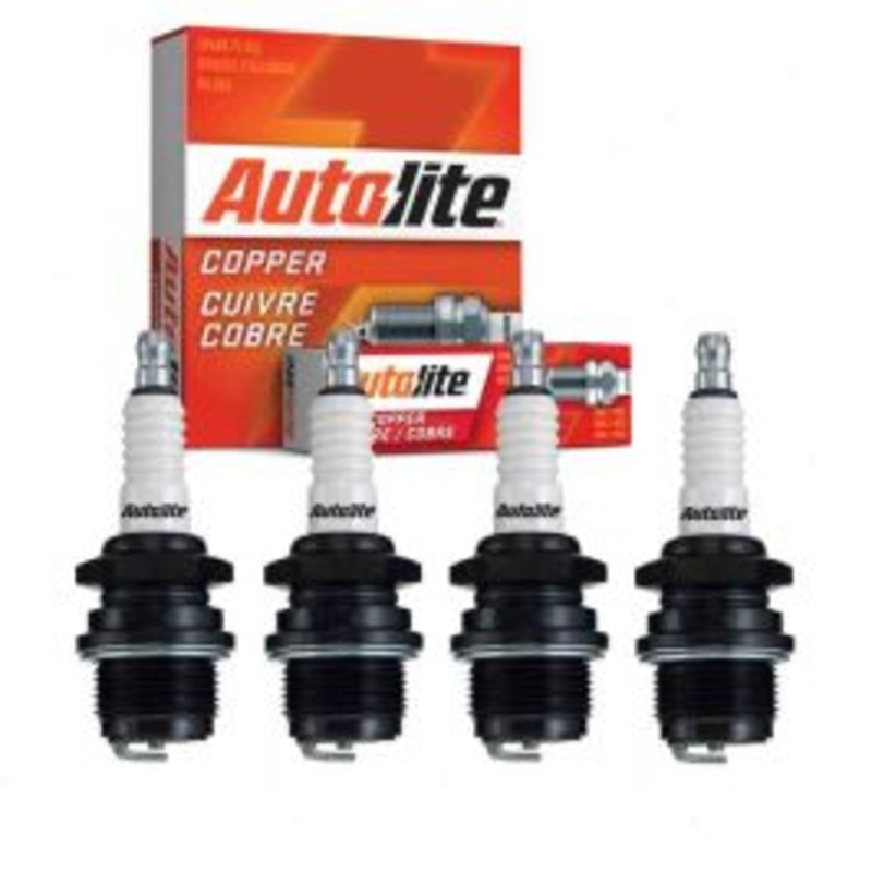4 pc Autolite Copper Core Spark Plug for 1932 Ford Model B