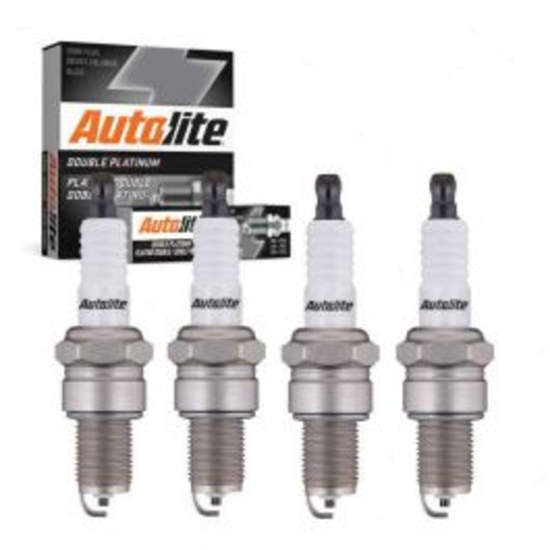 4 pc Autolite Double Platinum Spark Plug for 1989 Geo Tracker