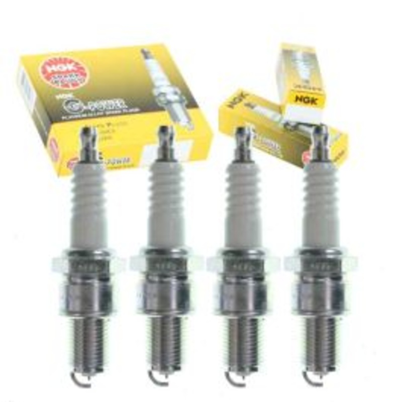 4 pc NGK G-Power Spark Plugs for 1967 Saab Monte Carlo 1.5L V4