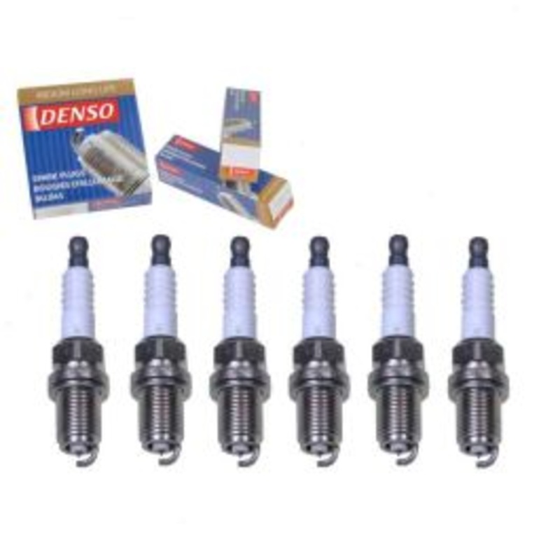 6 pc DENSO Iridium Long Life Spark Plugs for 2001-2003 Mitsubishi Eclipse 3.0L V6