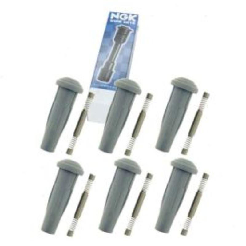 6 pc NGK 58977 Ignition Coil Boots