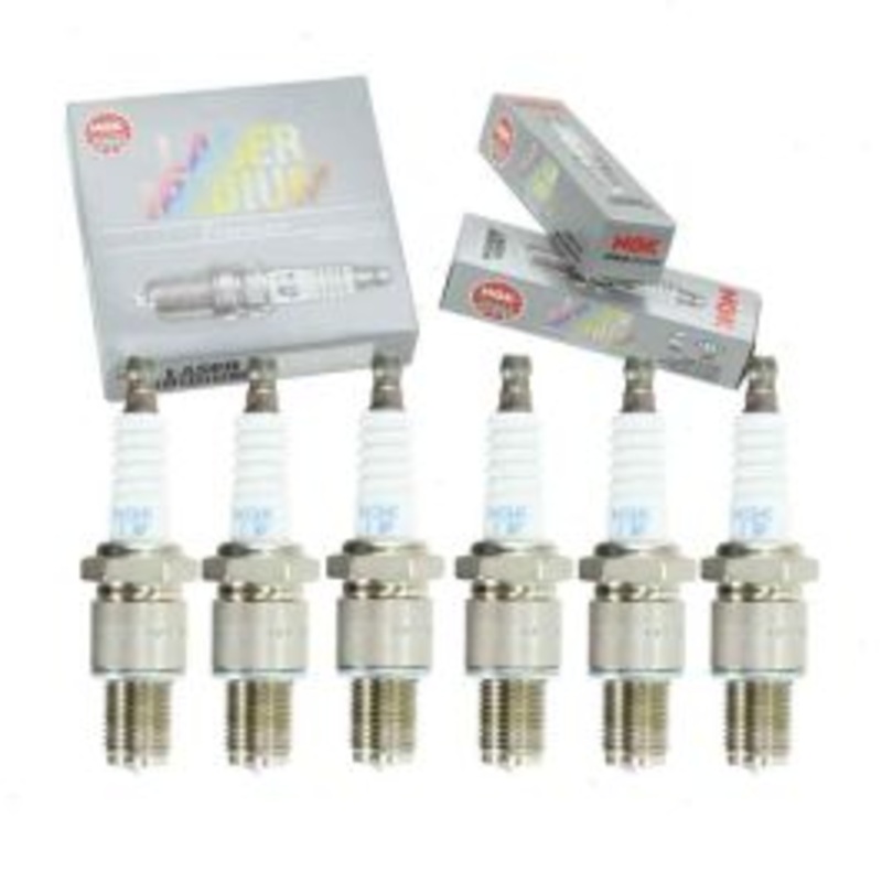 6 pc NGK Laser Iridium 6701 RE9B-T Spark Plugs