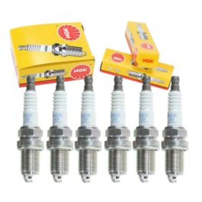 6 pc NGK Standard Spark Plugs for 1998-2000 Isuzu Amigo 3.2L V6