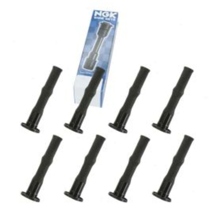 8 pc NGK Ignition Coil Boots for 2004-2008 Ford F-150 5.4L V8