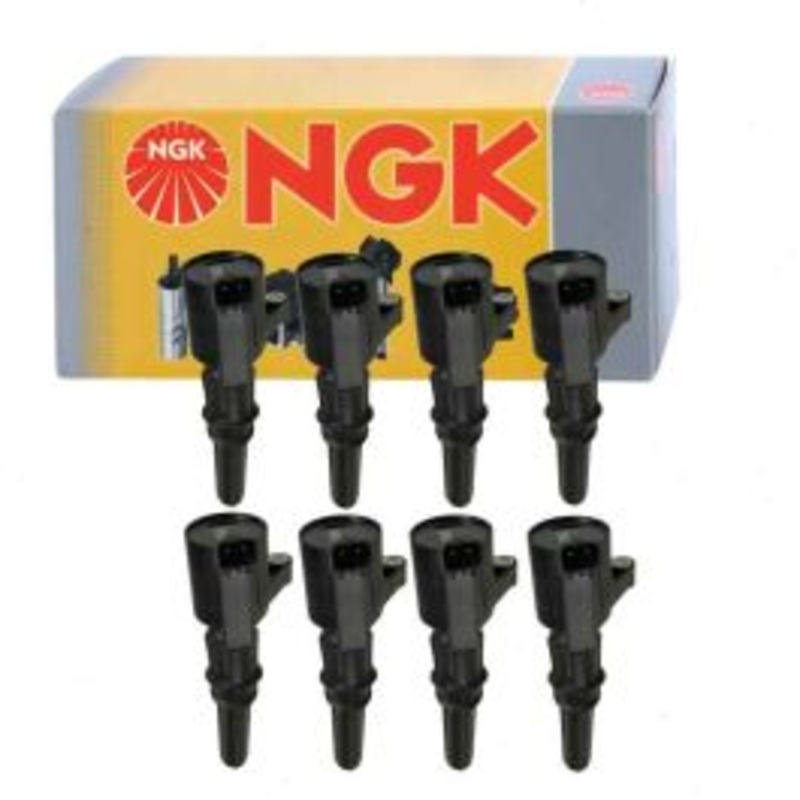 8 pc NGK Ignition Coils for 1997-2002 Ford E-350 Econoline Club Wagon 5.4L V8