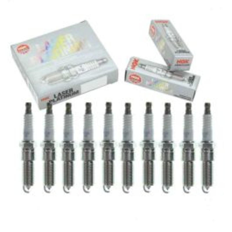 10 pc NGK Laser Platinum 4997 PLZTR4A-13 Spark Plugs