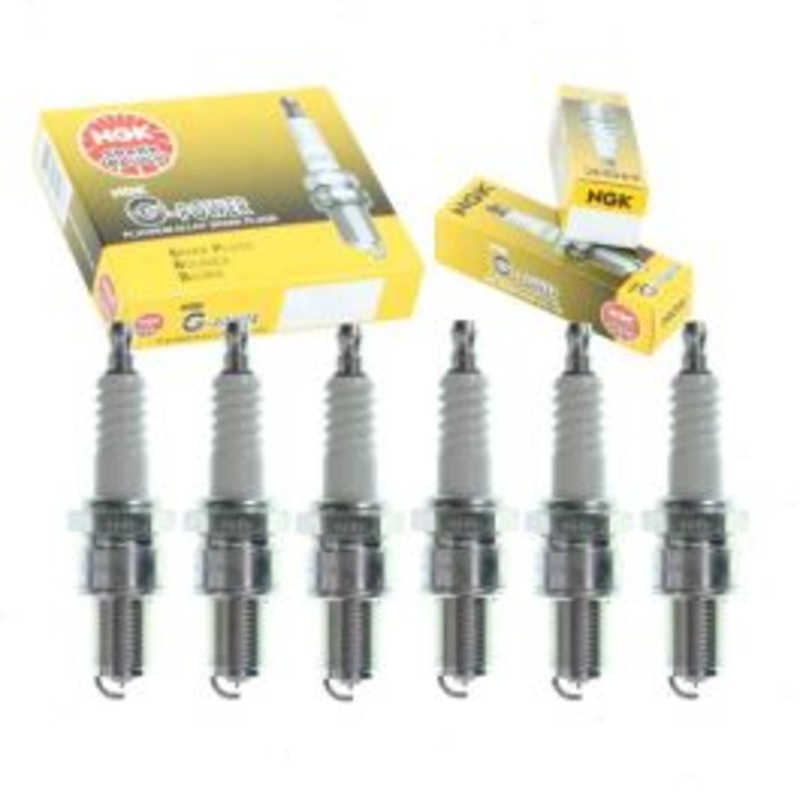 6 pc NGK G-Power Spark Plugs for 1968 Triumph TR250 2.5L L6