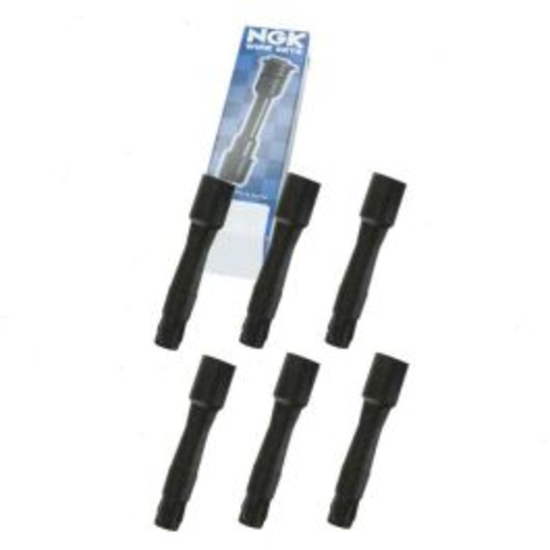 6 pc NGK Ignition Coil Boots for 1997-2000 BMW 528i 2.8L L6