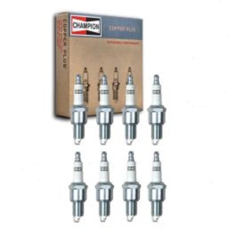 8 pc Champion Copper Plus Spark Plugs for 1968-1969 Chevrolet K20 Pickup 6.5L V8