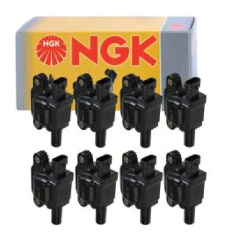 8 pc NGK Ignition Coils for 2015-2016 GMC Yukon 6.2L V8