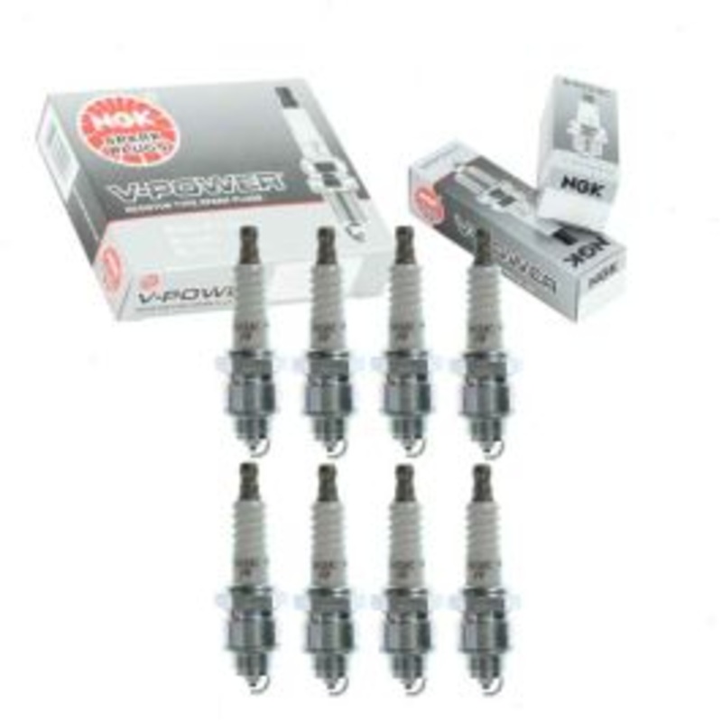 8 pc NGK V-Power 5858 XR4 Spark Plugs