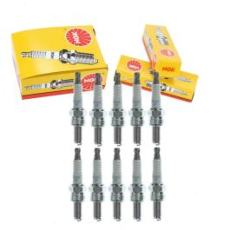 10 pc NGK Standard 4663 CR7EB Spark Plugs