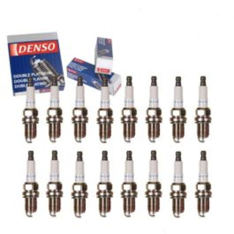 16 pc DENSO Double Platinum Spark Plugs for 2005-2006 Mercedes-Benz E500 5.0L V8
