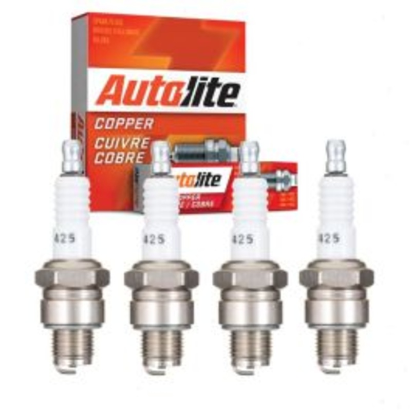 4 pc Autolite Copper Core Spark Plugs for 1950-1954 Lea-Francis Fourteen