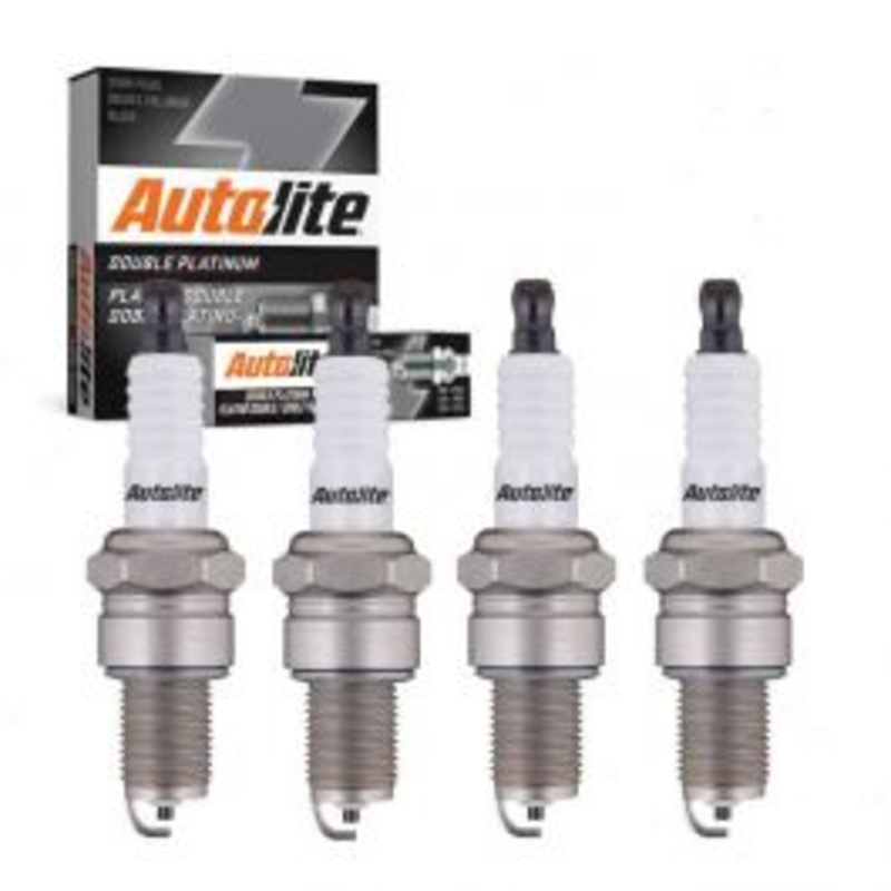 4 pc Autolite Double Platinum Spark Plug for 1978-1981 Fiat Brava