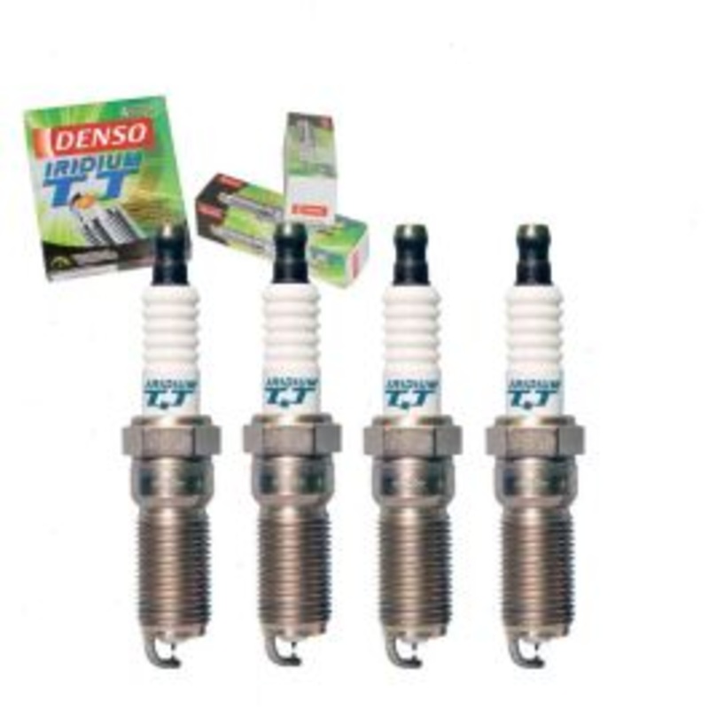 4 pc DENSO Iridium TT Spark Plugs for 2013-2016 Land Rover Range Rover Evoque 2.0L L4