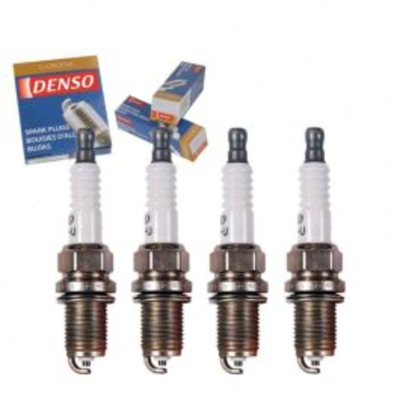 4 pc DENSO Standard U-Groove Spark Plugs for 1990-1994 Mitsubishi Eclipse 2.0L L4