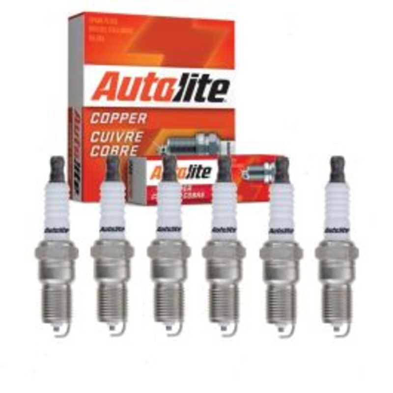 6 pc Autolite Copper Core Spark Plugs for 1990-1995 Ford Ranger 4.0L V6