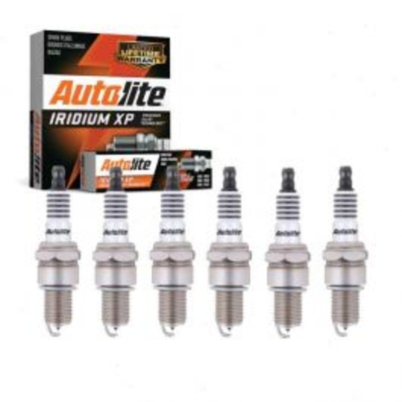 6 pc Autolite Iridium XP Spark Plug for 1972-1974 BMW Bavaria 2.8L 3.0L L6