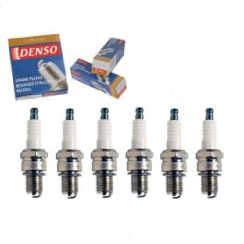 6 pc DENSO Standard U-Groove Spark Plugs for 1963-1967 Chevrolet C10 Pickup 4.8L L6
