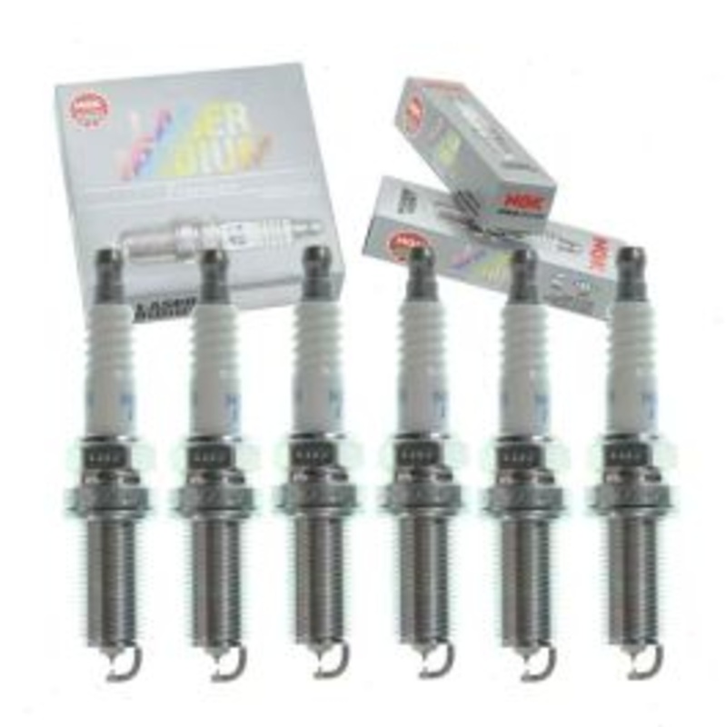 6 pc NGK Laser Iridium Spark Plugs for 2010-2011 Saab 9-5 2.8L V6