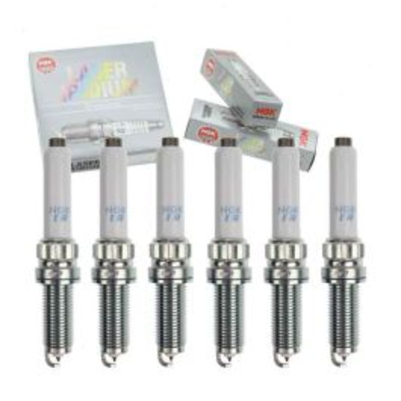 6 pc NGK Laser Iridium Spark Plugs for 2017-2019 BMW 540i 3.0L L6