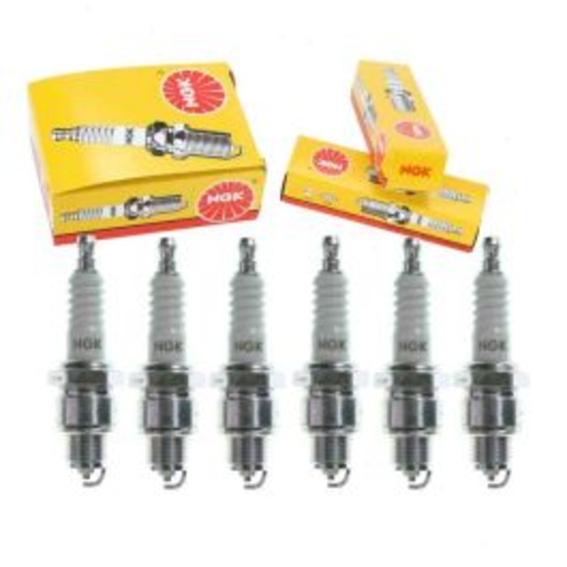 6 pc NGK Standard 6326 BP6HS-10 Spark Plugs