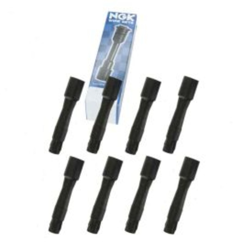 8 pc NGK Ignition Coil Boots for 1997-2001 BMW 740i 4.4L V8