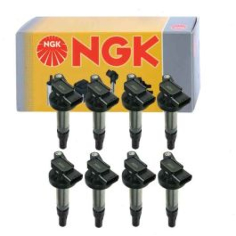 8 pc NGK Ignition Coils for 2003-2006 Jaguar XK8 4.2L V8