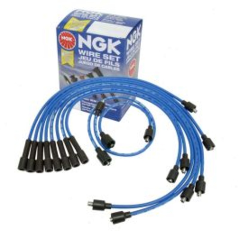 NGK Spark Plug Wire Set for 1981-1992 Dodge D250 5.2L 5.9L V8