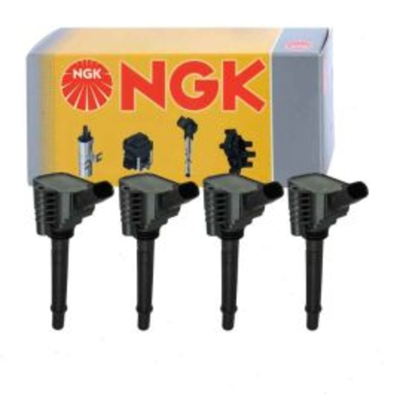 4 pc NGK Ignition Coils for 2014 Fiat 500L 1.4L L4