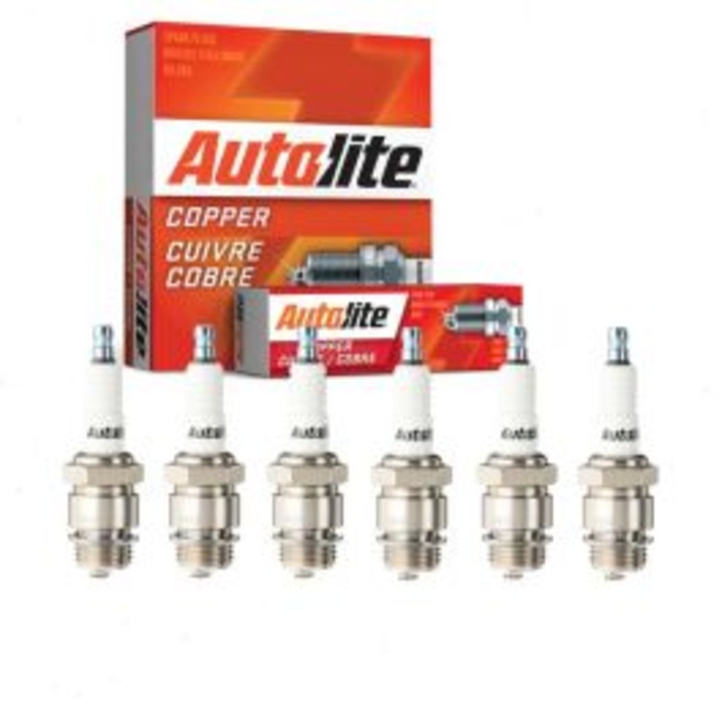 6 pc Autolite Copper Core Spark Plugs for 1936 Oldsmobile F-36