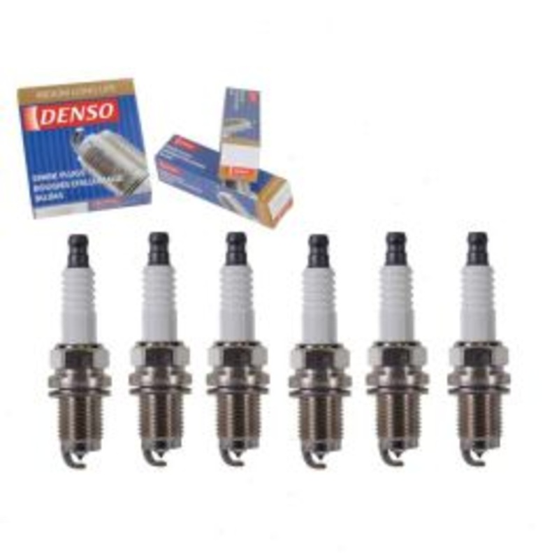 6 pc DENSO Iridium Long Life Spark Plugs for 2002-2010 Dodge Ram 1500 3.7L V6