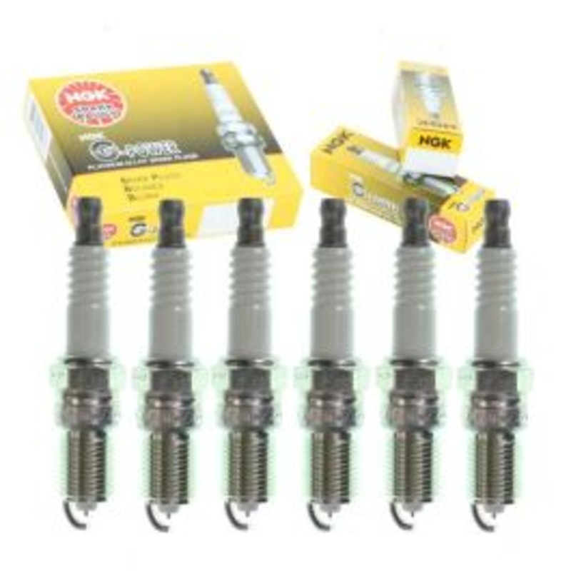 6 pc NGK G-Power Spark Plugs for 2006-2009 Pontiac Torrent 3.4L V6