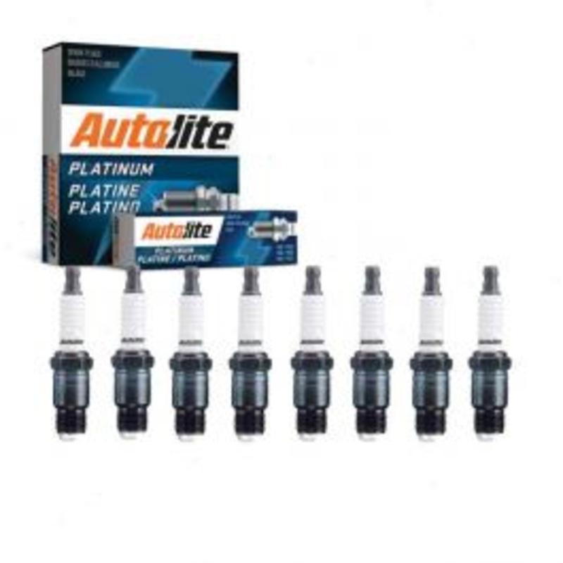8 pc Autolite Platinum Spark Plug for 1977-1986 Chevrolet K30 5.7L 6.6L 7.4L
