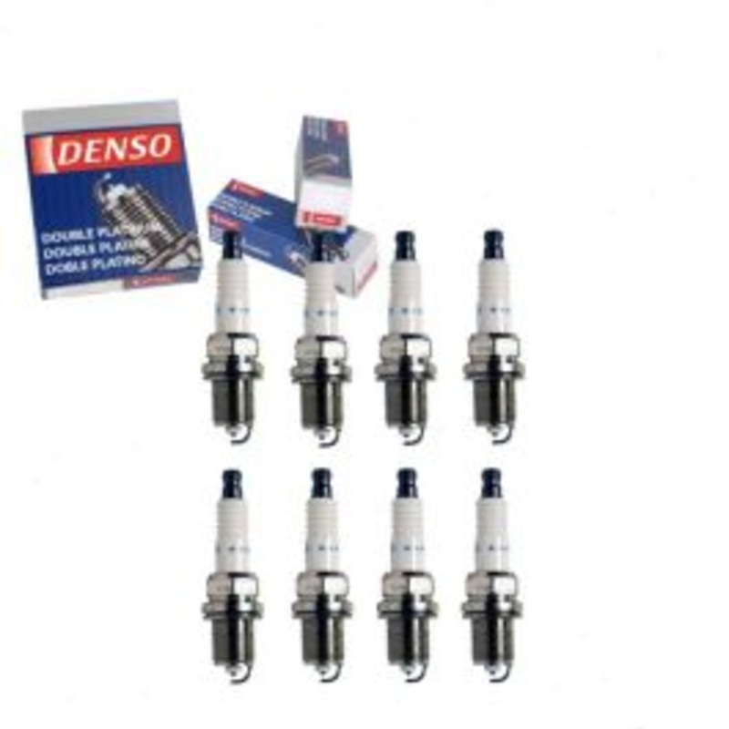 8 pc DENSO Double Platinum Spark Plugs for 1985-1989 Buick Electra 5.0L V8