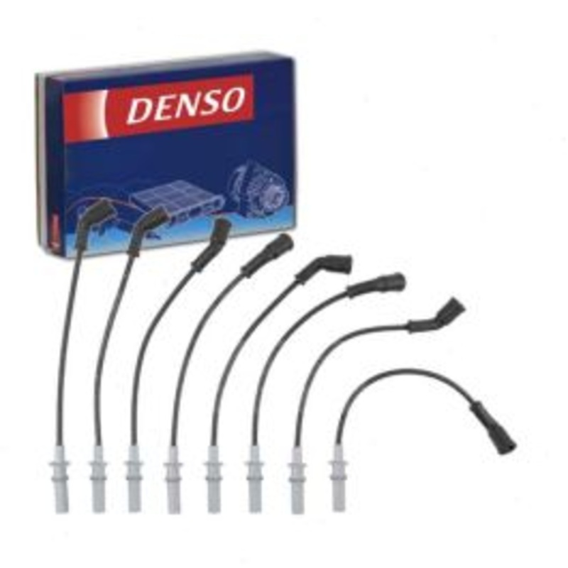 DENSO Spark Plug Wire Set for 2008-2009 Dodge Durango 4.7L V8