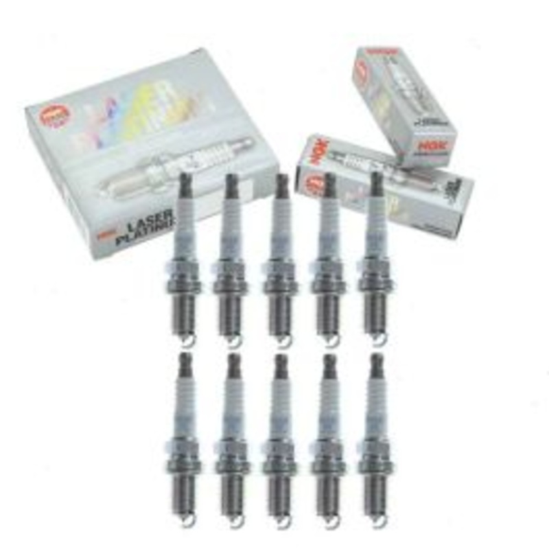 10 pc NGK Laser Platinum 6371 FR5AP-10 Spark Plugs