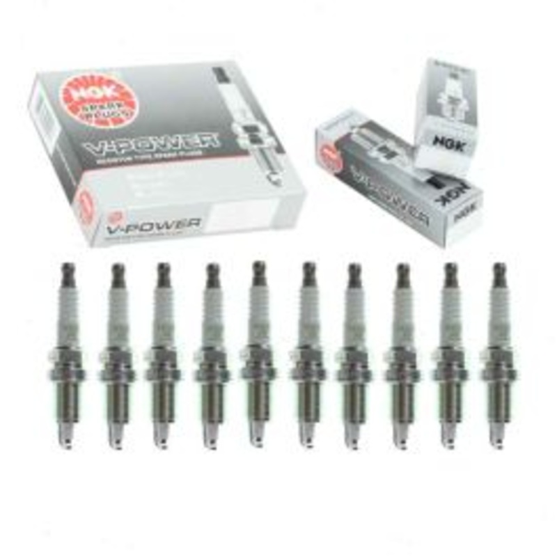 10 pc NGK V-Power 3459 ZFR5N Spark Plugs