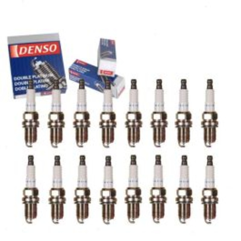 16 pc DENSO Double Platinum Spark Plugs for 2006 Mercedes-Benz CLS500 5.0L V8