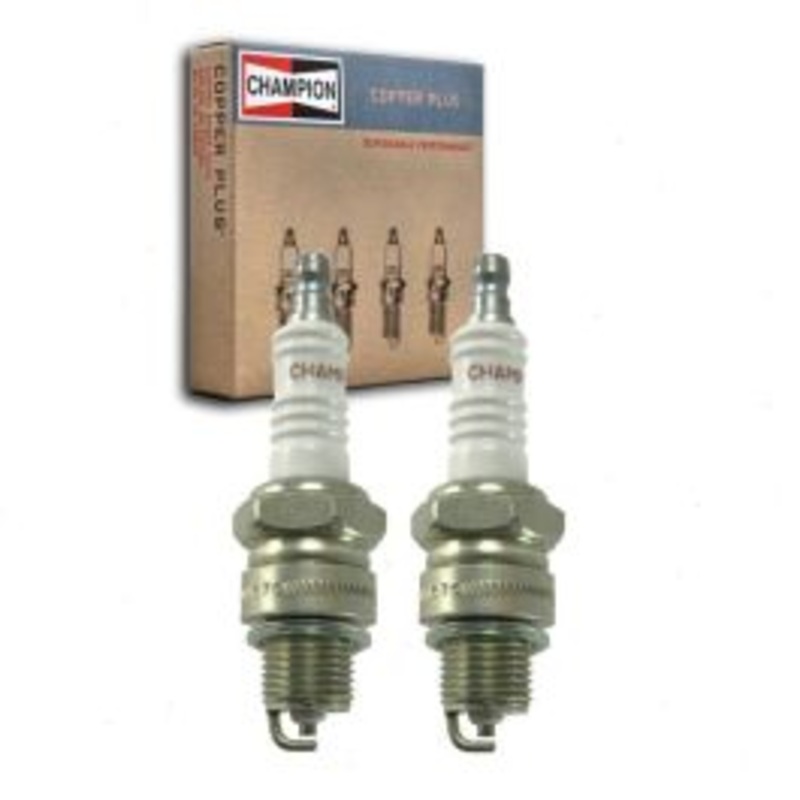 2 pc Champion Copper Plus 312 L87YC Spark Plugs