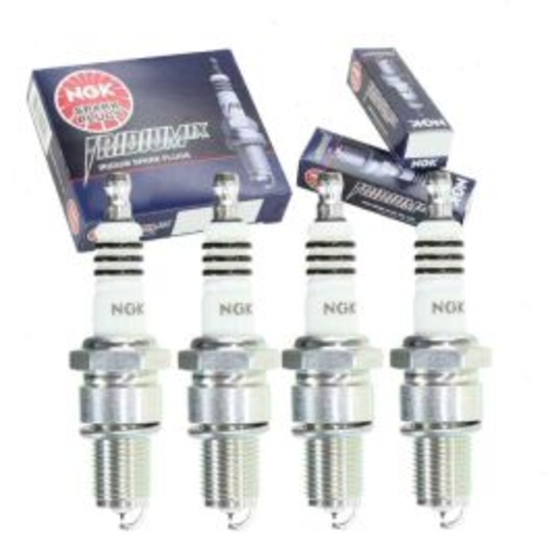 4 pc NGK Iridium IX Spark Plugs for 1966-1972 BMW 2000 2.0L L4