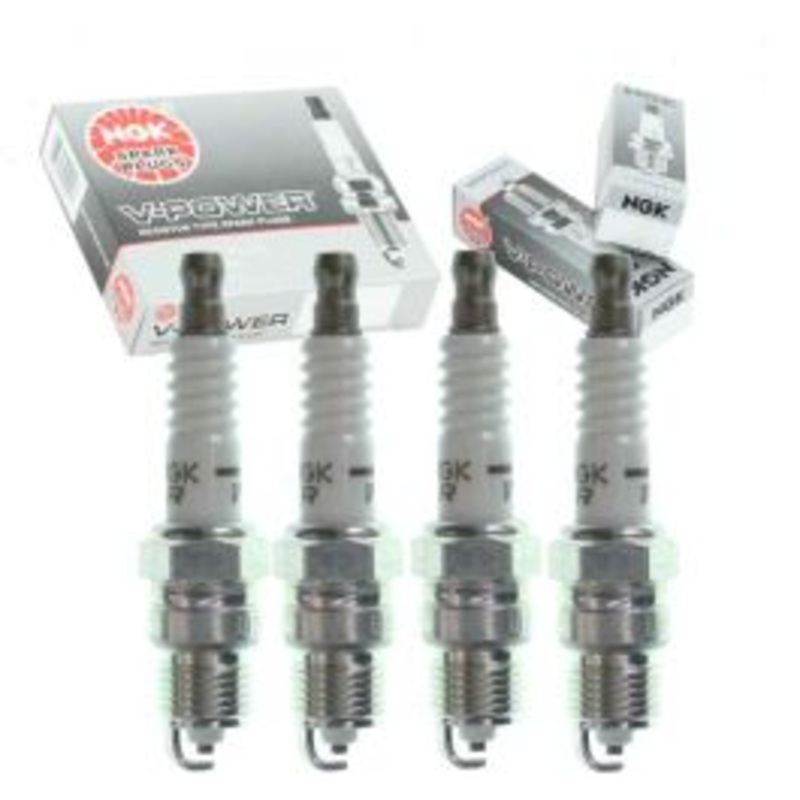 4 pc NGK V-Power 2771 UR5 Spark Plugs