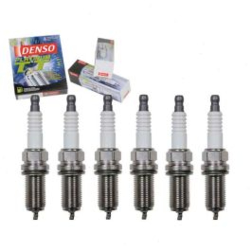 6 pc DENSO Platinum TT Spark Plugs for 2010-2011 Saab 9-5 2.8L V6