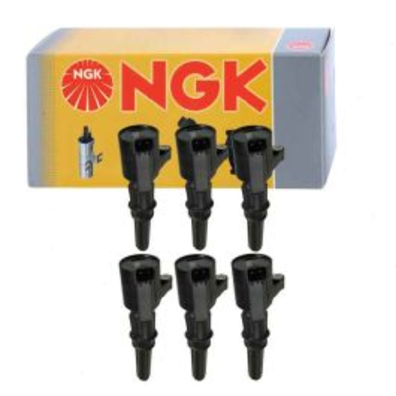 6 pc NGK 48688 U5182 Ignition Coils