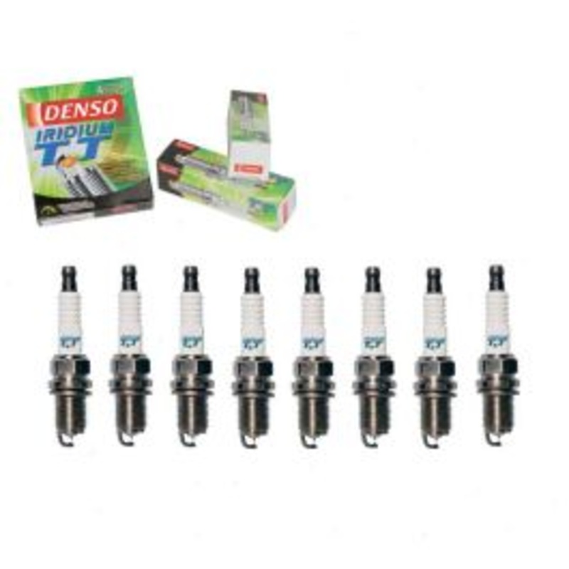 8 pc DENSO Iridium TT Spark Plugs for 1986-1987 Buick Regal 5.0L V8